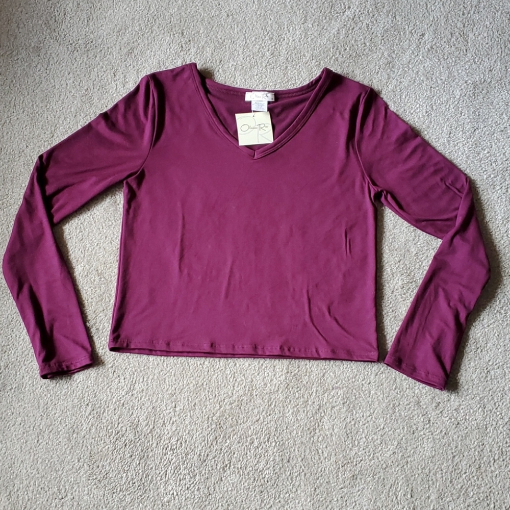 Womens crop top size m